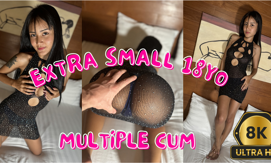 Extra Small 18 Years Old - Multiple Cum